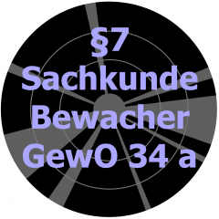 Sachkundekurs für Bewacher (WaffG § 7, GewO § 34 a) am 16., 17. und 18. November 2024 in Kahl